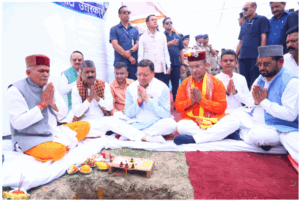 मुख्यमंत्री पुष्कर सिंह धामी ने पुरोला, उत्तरकाशी में लगभग ₹ 210 करोड़ की विकास योजनाओं का किया लोकार्पण एवं शिलान्यास।