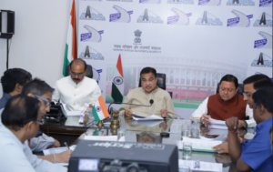 राज्य के सड़क नेटवर्क को सशक्त बनाने के लिए मुख्यमंत्री ने केन्द्रीय मंत्री की अध्यक्षता में आयोजित बैठक किया प्रतिभाग