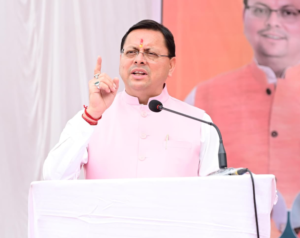 मुख्यमंत्री ने दन्या में जनसभा को किया संबोधित, क्षेत्र के विकास की कई महत्वपूर्ण घोषणाएं