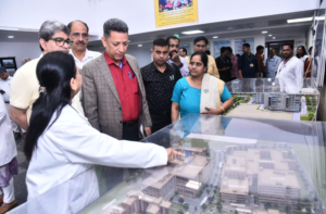उत्तराखंड से मीडिया प्रतिनिधिमंडल ने ईएसआईसी सनथ नगर हैदराबाद का किया दौरा