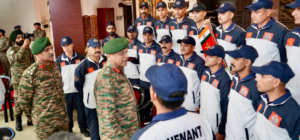 भारतीय सेना की कोर ऑफ़ इंजीनियर्स के माउंट त्रिशूल पर्वतारोहण अभियान को हरी झंडी दिखाई गई
